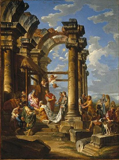 Giovanni Paolo Panini Adoration of the Magi china oil painting image